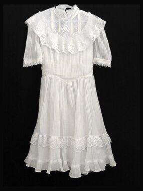 Vintage Gunne Sax Jeunes Filles Party Dress Girls Large or 10 approx